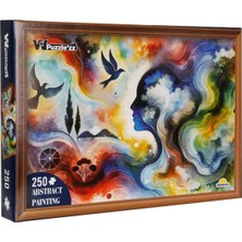 Witty Puzzlezz 250 Parça Puzzle: Kuşlar ve Insan
