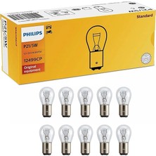 FourForce P21/5W 12V BAY15D Stop/park Lambası, 10'lu Paket, 12499CP