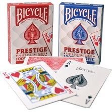 FourForce Prestige Rider Back 100% Plastik Standard Endeks Oyun Kağıdı Destesi