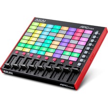 FourForce Professional Apc Mini - USB Mıdı Pad Controller ile Klip Başlatma, Ableton Live Lite, 64 Rgb Pedleri, Davul ve Nota Modu ve Mıdı Mikser
