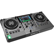 FourForce Mixstream Pro Go Amazon Müzik Özellikli Pille Çalışan, Hoparlörlü Dj Kontrol Ünitesi/player
