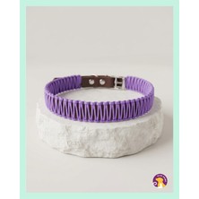 Elar Aksesuar El Yapımı Paracord ve Deri Köpek Boyun Tasması – DKT24