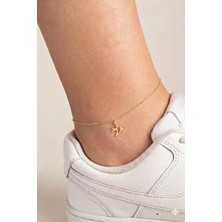 925 Ayar Gümüş Papatya Silver Minimal Kırlangıç Halhal.rose.gold.rodaj Renk Seçeneğiyle