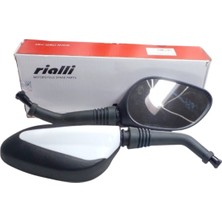 rialli Siyah & Beyaz Ayna Takımı (8mm)