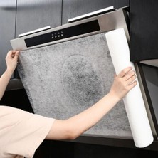 Ozcmax 2li Yağ Emici Duman Önleyici Pratik Mutfakk Davlumbaz Koruyucu Dayanıklı Yedek Filtre 45X90CM