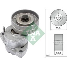 Ina Depomix Alternatör Gergi Rulmani Kütüklü Astra F-G-H-Vectra A-B-Corsa B-Combo-Zafira-1.4- 1.6i-1.8i-2.0i 16V