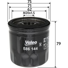 Valeo Depomix Yağ Filtresi Clio Iv-Kng Ii-Mgn Iii-Iv-Dokker-Lodgy-Logan Ii-Sandero Ii-Qashqai Ii-Juke
