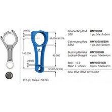 Bmy Depomix Piston Kolu 240PS 204DTA Discovery Sport L550 19 Discovery 5 L462 16 R.r Evoque Cabrio L538 17 19 R.r Sport 2 L494 16 R.r Velar L560 17 Jaguar Ajd V6 Xf Sportbrake X260 17 Xf 2 X260 17 E-Pac