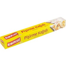 FourForce Pişirme Kağıdı 8 Mt, Helal Sertifikalı ve Bpa Içermez 37CM x 8mt, Fırında Tavuk, Et, Tatlı, Börek Pişirmek Için Uygun, 220 C° Yüksek Isıya Dayanıklı Fırın Pişirme Kağıdı, Yapışmaz ve Yanmaz