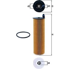 Mahle Depomix Yag Filtresi Mercedes OM654 W205 S205 C205 A205 C257 W213 S213 C238 A238 W222