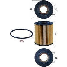 Mahle Depomix Yag Filtresi Bmw M52 M54 E36 E46 E38 E39 E60 E65 E83 E53 Z3 E36 Z4 E85
