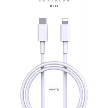 Cosmotex Konfulon DC13 1m 20W Type-C To Lightning Kablo Iphone Uyumlu