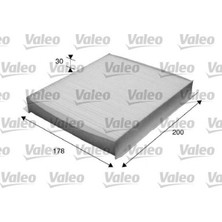 Valeo Depomix Polen Filtresi Bipper-Nemo 08 Doblo Iii-Punto-Fiorino-Linea 06 Egea 15 Combo 12 1.3-1.6cdti-1.4