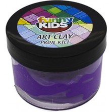 FourForce Funny Kids Art Clay Proje Kili 40CC - Mor