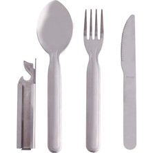 FourForce Heavy Duty Yemek Seti,gümüş