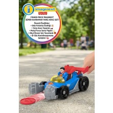 Toyfest Imaginext Dc Super Friends Superman Supermobile Araç Seti 22X9,5X16,5 cm