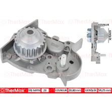 Thermax Depomix Devirdaim Kng 97 Clio Ii 98-05 Mgn 96 E7J Rn-Rt-Rxe 1.4 PA633 T