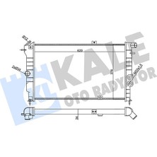 Kale Depomix Su Radyatörü Opel Vectra A 1.6i 2.0i 2.0i 16V 1.7d 90-95 Calibra A 2.0i 94-97 mt Ac Nac Mekanik 620X378X34 90443463-90443466