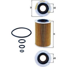 Mahle Depomix Yag Filtresi Mercedes Slk-Class M113 R171 55 Amg 04 11