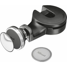 FourForce Magnus 8-12 mm Çapında Araba Koltuğu Başlık Direği Siyah
