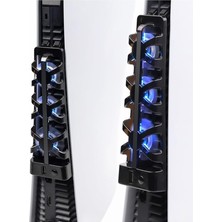FourForce Ps5 Soğutucu LED Işıklı Sessiz Fan Soğutucu Usb3.0 Radyatör Isı Emici Ps5 TP5-1523E