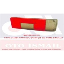 Mars Depomix Stop Lamba Cami Sol Şahin 95-02 Füme Sinyalli