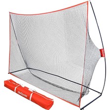 FourForce Golf Practice Hitting Net - Choose Between Huge 10' x 7' Or 7' x 7' Nets -Personal Driving Range For Indoor Or Outdoor Use - Designed By Golfers For Golfers