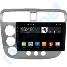 Maygo Myg-8/64 Platinium Serisi Honda Civic Vtech 2001-2006  Model Uyumlu 8 GB Ram 64 GB Hafıza  Carplay Android Auto Destekli Multimedya Navigasyonlu Teyp