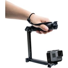 FourForce Gopro Ile Uyumlu Aksiyon Kamera Monopod Çubuğu Stand Mini 3in1 Tripod