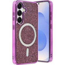 TeknoKapsül Galaxy S23 Fe Helen Magsafe Kapak - Derin Mor