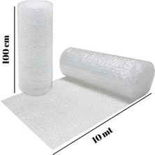 Maison Vyona Balonlu Ambalaj Naylonu 100 cm x 10 Metre 40 Gram Patpat Havalı Ambalaj Naylonu Rulo Sarım
