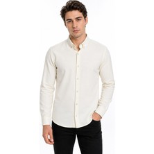 Erkek Spor Slim Fitt Uzun Kol  Gömlek BGL-ST05441