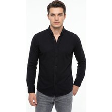 Erkek Spor Slim Fitt Uzun Kol  Gömlek BGL-ST05441