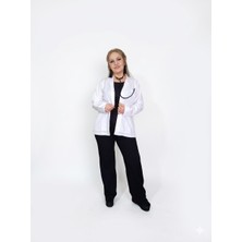 Çanakkale Giyim Sanayi Çgs Bayan Ceketyaka Doktor Hemşire Öğretmen Laboratuvar Eczacı Uzun Kollu Beyaz Ceketboy Önlük