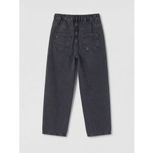 LC Waikiki Antrasit Baggy Fit Erkek Çocuk Jean Pantolon