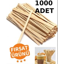 Maison Vyona 1000 Adet Tahta Ahşap Karıştırıcı Çay Kahve Kaşığı Kaşık Karıştırma Çubuğu