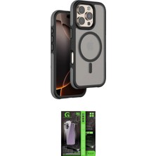 Cepte Najmaddin Apple Uyumlu iPhone 16 Pro Kılıf Çekirdek Minimal Prime Ikili Koruma Seti 20-26