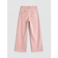 LC Waikiki Pembe Wideleg Kız Çocuk Jean Pantolon