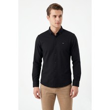 Erkek Spor Slim Fitt Uzun Kol  Gömlek BGL-ST05440