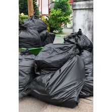 Maison Vyona Siyah 120X150 cm 10ADET Ekstra Büyük Taşıma Ambalaj Paketleme Poşeti Konteynır Çöp Torbası Poşeti