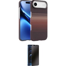 Cepte Najmaddin Apple Uyumlu iPhone 17 Air Kılıf Doruk Serisi Ikili Koruma Seti 20-26
