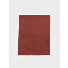 LC Waikiki Bordo Desenli Kadın Şal