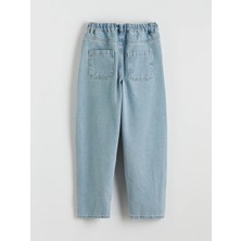 LC Waikiki Indigo Baggy Fit Erkek Çocuk Jean Pantolon