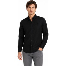Erkek Spor Slim Fitt Uzun Kol  Gömlek BGL-ST05438