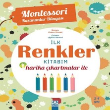 TeknoKapsül Montessori Kazanımlar Dünyası - Ilk Renkler Kitabım (2-4 Yaş)