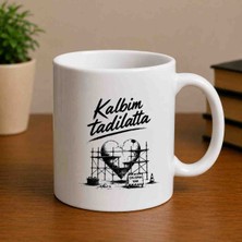 Larabell Hediyelik Baskılı Kupa Bardak Çift Taraf Baskılı Porselen Hediyelik Sözlü Kupa Bardak Mug