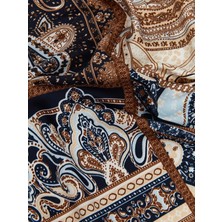 LC Waikiki Kahverengi Desenli Kadın Bandana 2'li