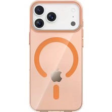 TeknoKapsül Iphone 17 Pc Blank Magsafe Kapak - Turuncu