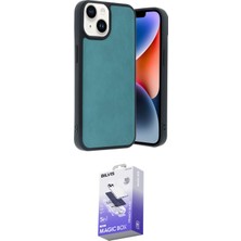 Cepte Najmaddin Apple Uyumlu iPhone 14 Kılıf Kıvılcım Işık Serisi Ikili Koruma Seti 20-26