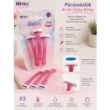 Wetell For Women Bikini Razor 3’lü Kadın Tıraş Bıçağı